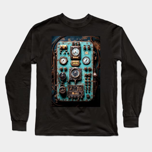 Recovered Cold War Tech - Technology Long Sleeve T-Shirt by jecphotography